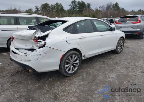 2015 Chrysler 200 S from USA, damaged, VIN 1C3CCCDG4FN630360